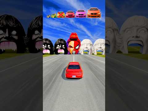 Big & Small Cars VS Rumi X Quadruple 67 #beamngdrive #beamng