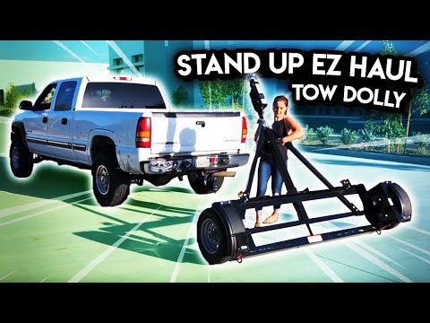 Stand Up EZ Haul Car Tow Dolly