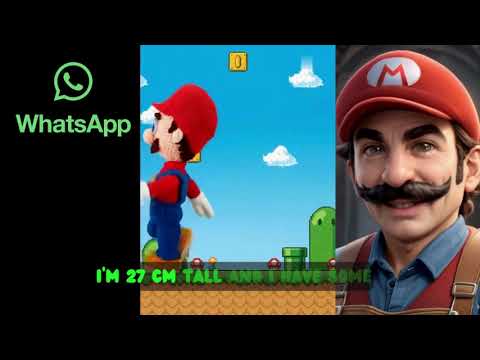 Amigurumi De Mario Héroe De Super Mario Bros – Detalle Gamer Único