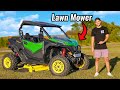 Side By Side Lawn Mower