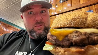 Best Burgers In Michigan- Brown Bear in Shelby, MI 🍔😮‍💨🔥 (Notorious Bear Burger) 