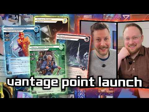 Vantage Point Launch!  - Netrunner // LIVE