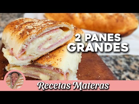pan RELLENO de JAMON Y QUESO | fácil & rendidor ✅🧉