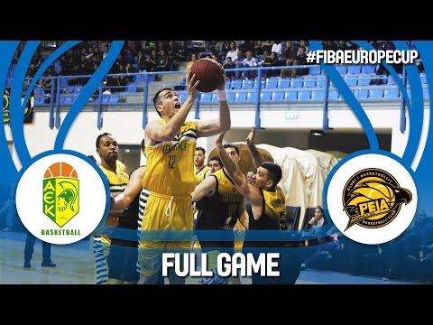 Petrolina AEK (CYP) v KB Peja (KOS) - Full Game - FIBA Europe Cup 2016/17