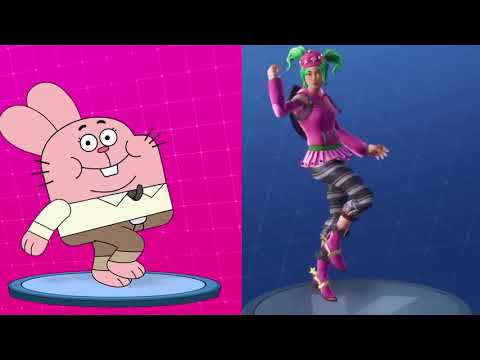 Fortnite Dance Challenge by CARTOON NETWORK CHARACTERS(2019)