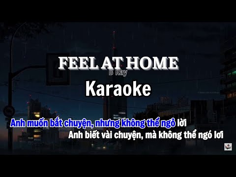 Karaoke | FEEL AT HOME | B Ray | "CHO BẢO" Album