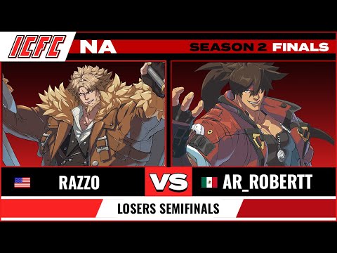 Razzo (Leo) vs AR_Robertt (Sol) - ICFC GGST Season 2 NA Finals: Losers Semifinals