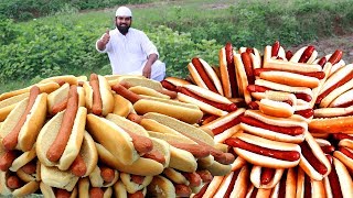 American Hot Dogs Recipe | Hot Dogs Recipe for Street Kids |Nawabs