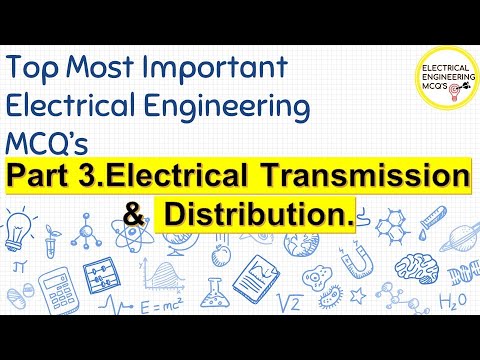 Top 130+  Electrical MCQ | BMC Sub Engineer MCQ | Part.3  Electrical Transmission and Distribution Video