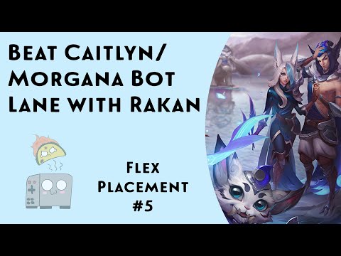 Dodge All CC or Die. Win against Caitlyn Morgana Bot Lane.