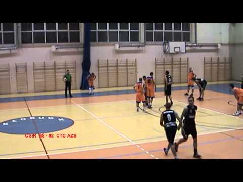 OZKosz Cz-wa Liga Okręgowa 2011/2012 28.11.11 OSiR Kłobuck - CTC AZS Politechnika Cz-wa 4 kwarta