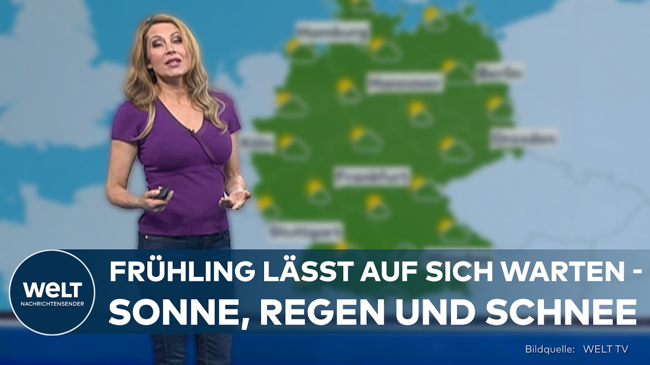 DEUTSCHLAND: Sonne, Regen, Schnee – Wetter bleibt unberechenbar! Frühling lässt auf sich warten