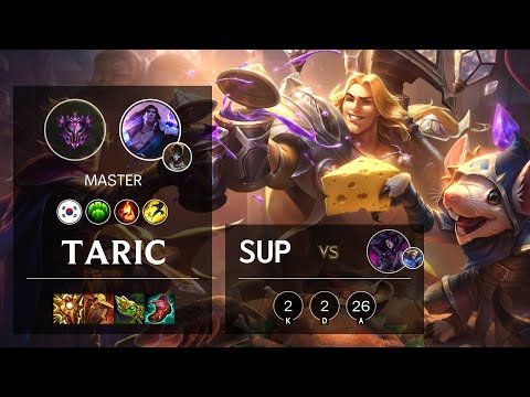 Taric Support vs Morgana - KR Master Patch 11.16