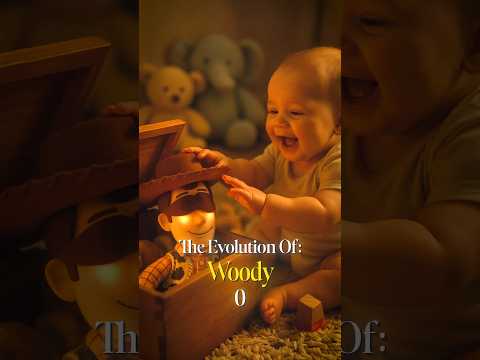 Evolution of Woody#woody #andy #toy #toystory #history
