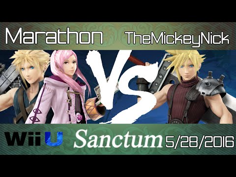 Sanctum: Marathon (Robin, Cloud) vs. TheMickeyNick (Cloud) - Smash 4 Singles