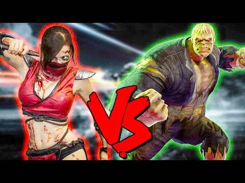 Skarlet Vs Solomon Grundy Army - Epic Battle - Mortal Kombat Costume Skin Mod