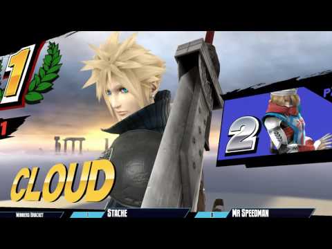 GB Jul 2, 2016 - SSB4 Singles - Stache vs Mr. Speedman