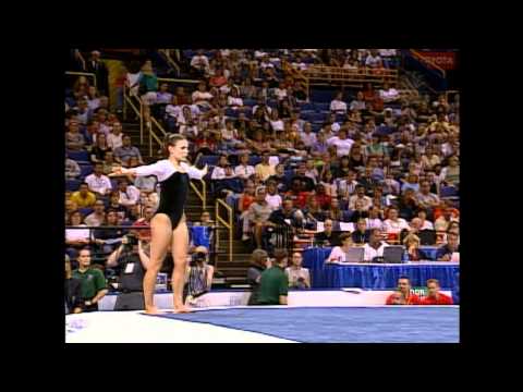 Jamie Dantzscher - Floor Exercise - 2000 US Championships - Day 1.mp4