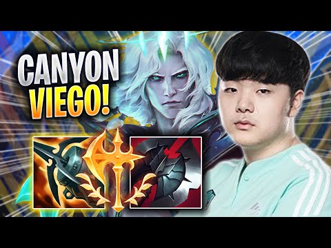 CANYON IS READY FOR VIEGO NEW BUFFS! - DK Canyon Plays Viego JUNGLE vs Lee Sin! | Season 2023
