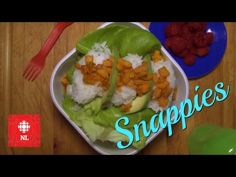 School Lunch SNAPPIES: Sticky rice and sweet potato