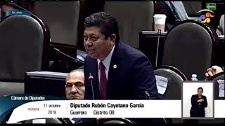 Intervención durante la comparecencia del Secretario de Energía, del sexenio de Peña Nieto