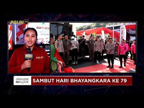 PRESISI UPDATE: LIVE REPORT - POLRI GELAR BAKTI KESEHATAN SERENTAK 16/06/25 (13.00)
