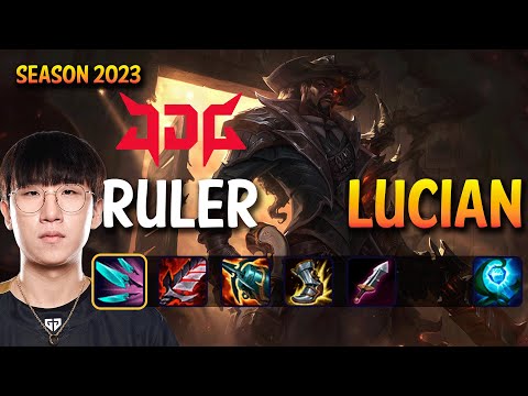 JDG Ruler LUCIAN vs ZERI ADC - Patch 13.17 KR Ranked