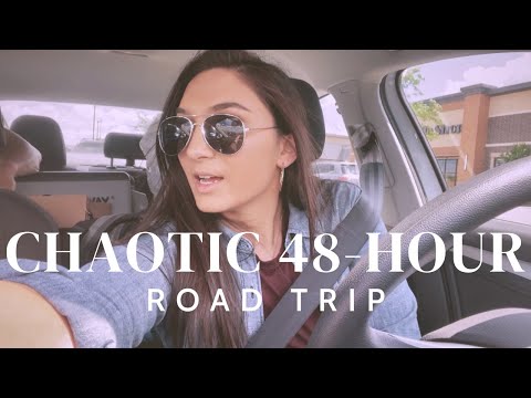 48 HOUR CROSS-COUNTRY ROAD TRIP | driving 1600 miles across the US - USA road trip & travel vlog