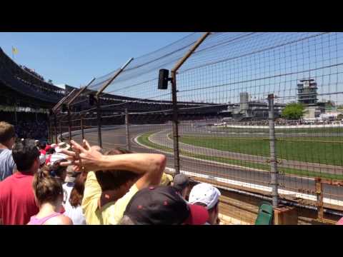2014 Indianapolis 500 - Hinchclife & Carpenter Crash (HD)