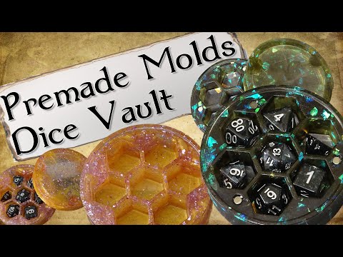 Premade Molds | Sophie & Toffee Dice Vault / Box Molds