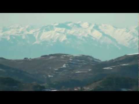 PANORAMA DA ROCCAVERANO ALPI E LANGHE (CN)