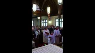 preview picture of video 'Procession in Christ Church'