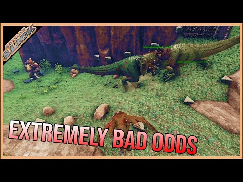 DEFENDING AGAINST the ALPHA TRIBE on ARK WITH ALMOST NOTHING | Ark Official Classic