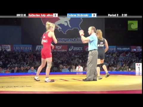 53 KG SF - Katherine Fulp-Allen (NYAC) vs. Carlene Sluberski (NYAC)