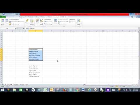 Convert a range into Proper case in Excel using VBA