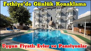 🏡 Fethiye’de Günlük Kiralık Pansiyon 🏖️ Aileye Uygun Tatil Yeri 📍Ünald