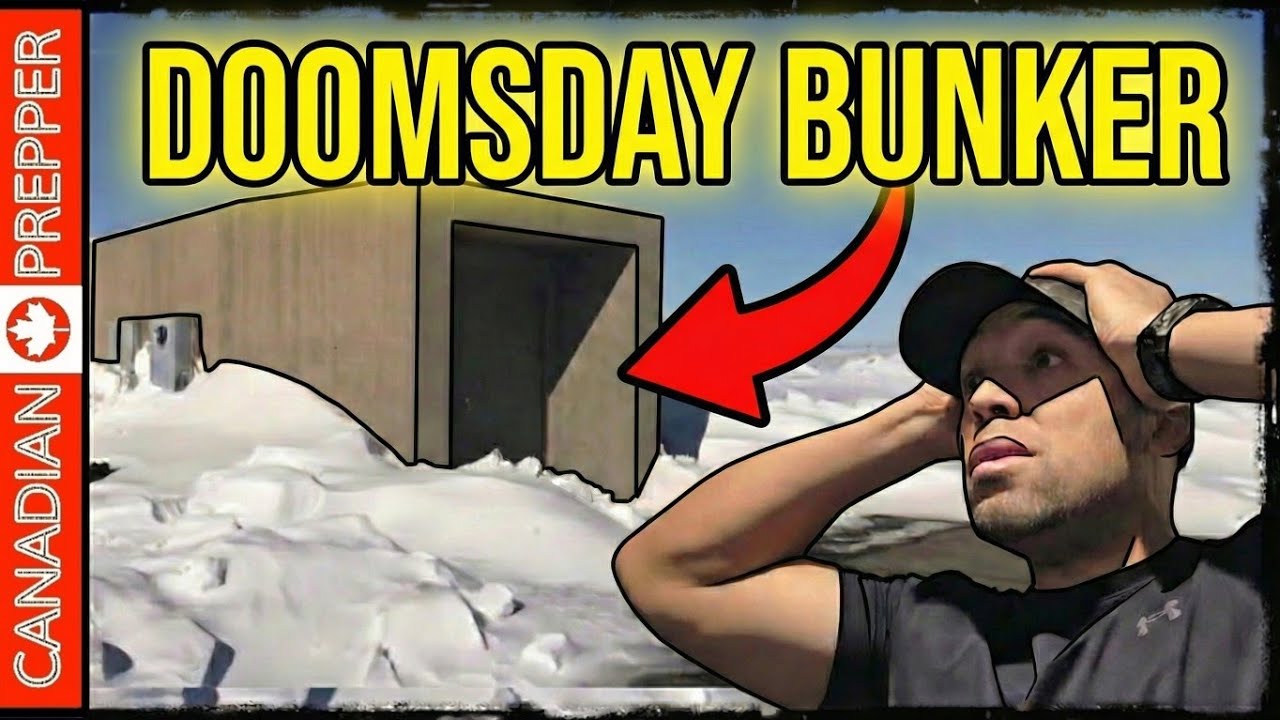 WOW! A Real Doomsday Military Bunker Holdout!!