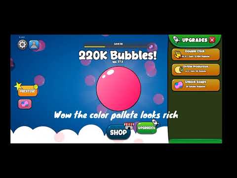Bubbles.inc Version 1.0.3 GLOBAL LAUNCH AND QoL update. 