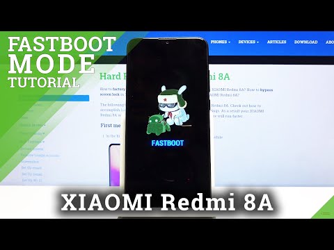 How to Enter Fastboot Mode in XIAOMI Redmi 8A - Quit Fastboot Mode