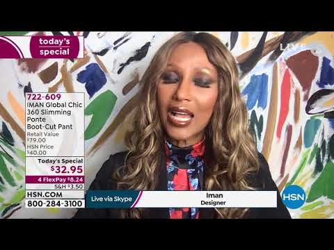 HSN | IMAN Global Chic Fashions 10.25.2020 - 04 PM