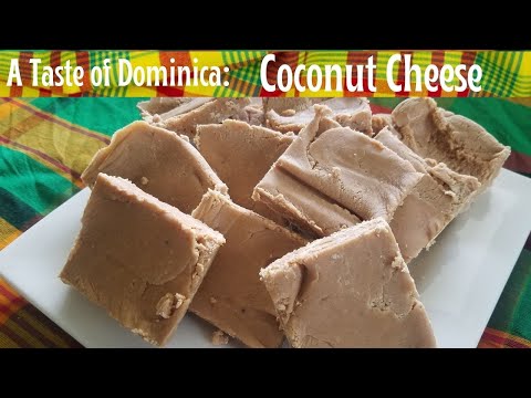 Coconut Cheese / Fudge || Caribbean Sweet Treat