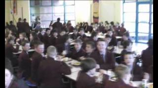 Year 8 in St Patrick's High School Keady