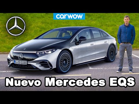 Nuevo Mercedes EQS RESEÑA y  prueba 0-100km/h -¿Es tan rápido como un Tesla?