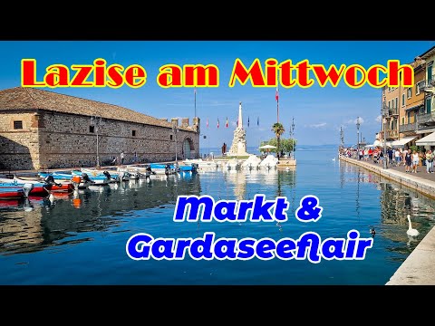 Lazise am Gardasee: Mittwoch - Markttrubel, Altstadtflair und stille Momente am See