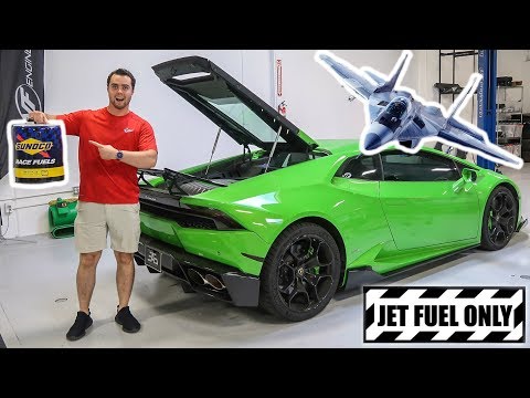 Putting Jet Fuel In My Lamborghini