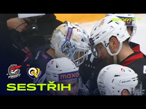Piráti Chomutov vs. RI OKNA Berani Zlín 2:1 | Maxa liga | 22. kolo | SESTŘIH