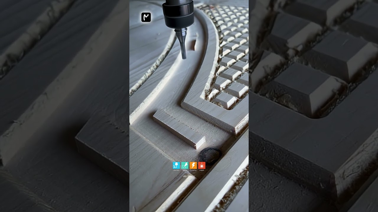 SESAME Series CNC Router | Precision Wood Carving🔧