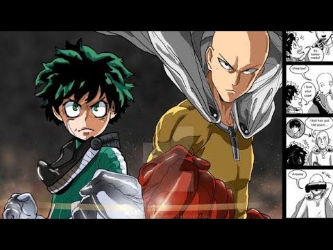 One Punch Man Reference ||Deku Vs Overhaul