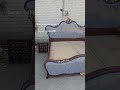 Royal Luxuri Bed With Side Table And Dressing With Mirror Frame Make By Brown Rabbit Furniture