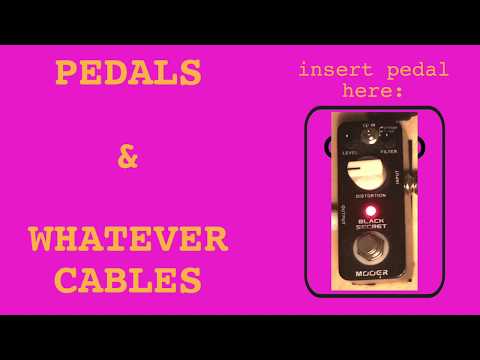 Mooer Black Secret. Versatile distortion.